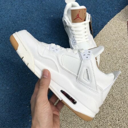 Air Jordan 4 Pure White