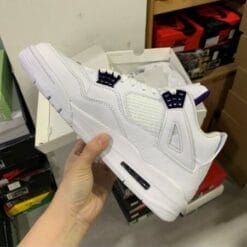 Air Jordan 4 Purple Metallic