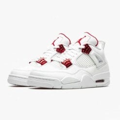 Alternative view of Air Jordan 4 Retro Metallic Red