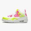 Air Jordan 4 Retro White Lemon Pink
