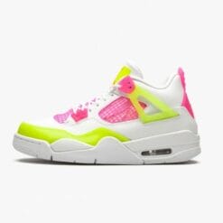 Air Jordan 4 Retro White Lemon Pink