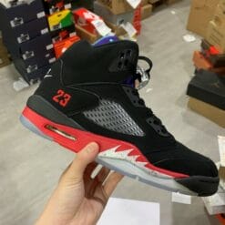 Air Jordan 5 Black Purple Grape