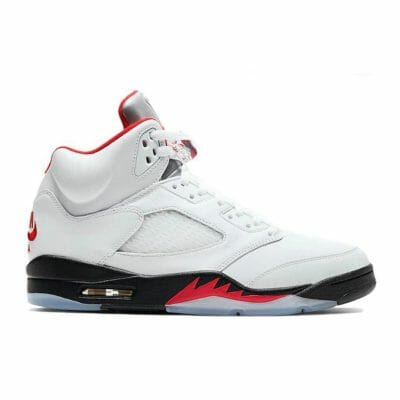 Air Jordan 5 Retro Fire Red Silver Tongue (2020)