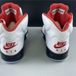 Air Jordan 5 Retro Fire Red Silver Tongue (2020)