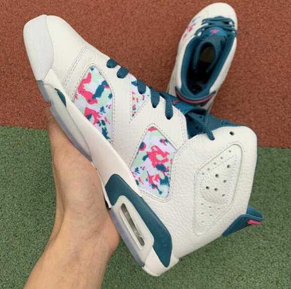 Air Jordan 6 GS Green Abyss