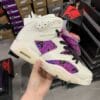 Air Jordan 6 Quai 54 White Purple