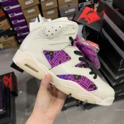 Air Jordan 6 Quai 54 White Purple