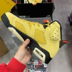 Air Jordan 6 x Travis Scott Light Yellow
