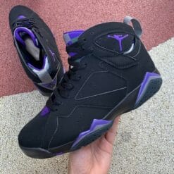 Air Jordan 7 Black Purple Ray Allen