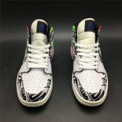 Air Jordan 1 Mid All Over Logos