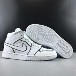 Air Jordan 1 Mid Iridescent Reflective White (W)