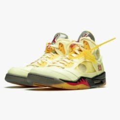 OFF-WHITE x Air Jordan 5 Retro Sail