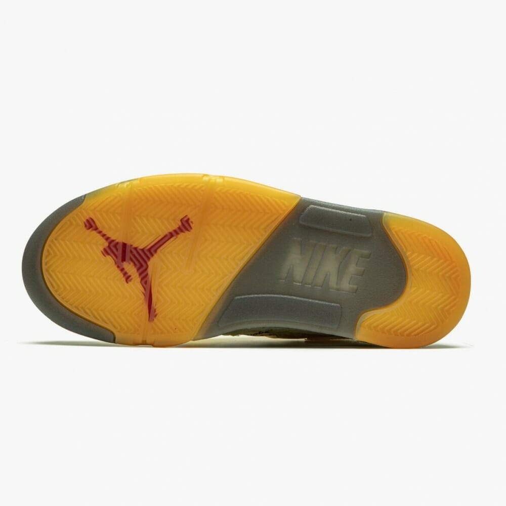 Air Jordan 5 Retro Sail OFF WHITE - Image 5