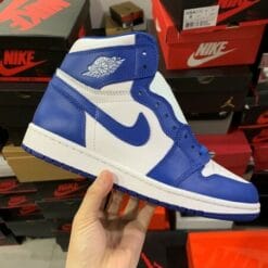 Alternative view of Air Jordan 1 OG High Storm Blue