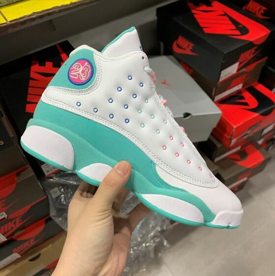 Air Jordan 13 Aurora Green