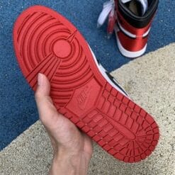 Alternative view of Air Jordan 1 Satin WMNS Black Toe
