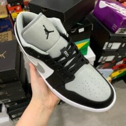 Alternative view of Air Jordan 1 Low Light Smoke Grey