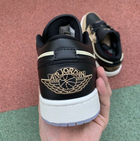 Air Jordan 1 Low Black Khaki Chameleon - Image 2