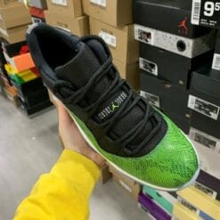 Air Jordan 11 Green Snakeskin