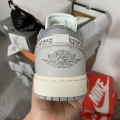 Alternative view of Air Jordan 1 Low PRM “Elephant Print”
