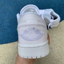 Alternative view of Air Jordan 1 Low Pure White