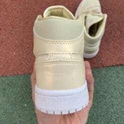 Alternative view of Air Jordan 1 Lemon Yellow Chameleon