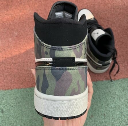 Air Jordan 1 Mid Camo Colorway - Image 2