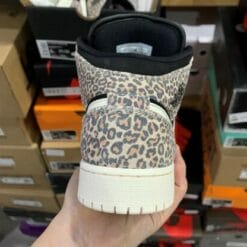 Alternative view of Air Jordan 1 Mid Colorful Tiger Print