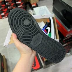 Alternative view of Air Jordan 1 Mid Game Time Patent Leather Iridescent