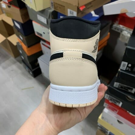 Air Jordan 1 Mid Milk Tea Color - Image 2