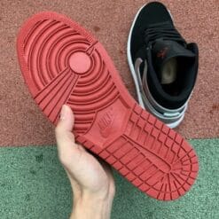 Alternative view of Air Jordan 1 Mid Mirror Silver