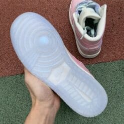Alternative view of Air Jordan 1 Mid Pastel Mandarin Ducks