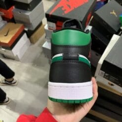 Alternative view of Air Jordan 1 Mid Pine Green