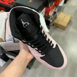 Alternative view of Air Jordan 1 Mid Powder Laser Middle