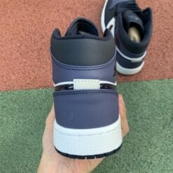 Alternative view of Air Jordan 1 Mid Sanded Purple Toe