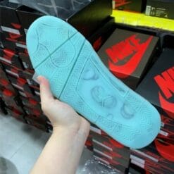 Alternative view of Air Jordan 4 Graffiti Grey Suede