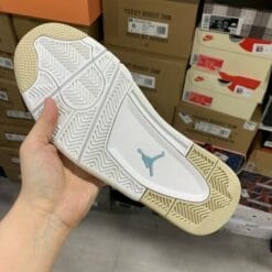 Alternative view of Air Jordan 4 Linen