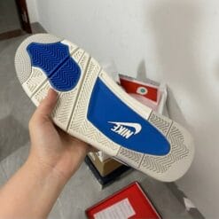 Alternative view of Air Jordan 4 Retro Military Blue 2012