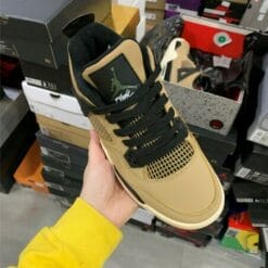 Alternative view of Air Jordan 4 WMNS Mushroom