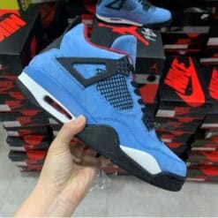 Alternative view of Air Jordan 4 x Travis Scott Cactus Jack