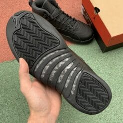 Alternative view of Air Jordan 12 Black Warrior Fleece