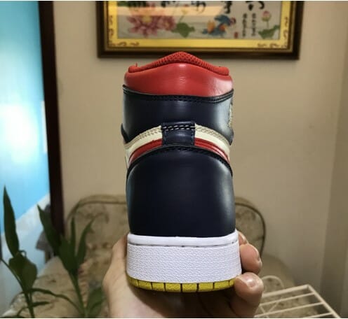 Air Jordan 1 Yellow Red - Image 3