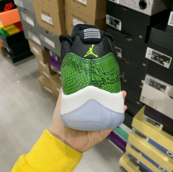 Air Jordan 11 Green Snakeskin