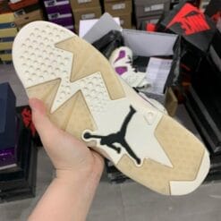 Air Jordan 6 Quai 54 White Purple