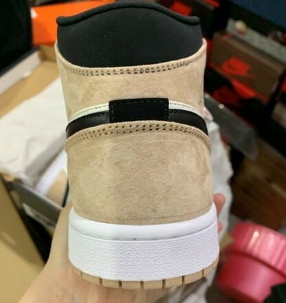 Air Jordan 1 Mid Barely Orange Milk Tea - Image 3