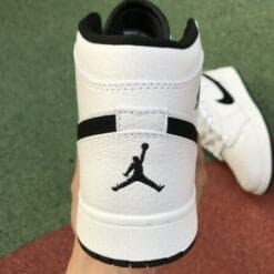 Alternative view of Air Jordan 1 MID GS White Green