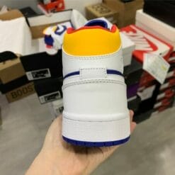 Alternative view of Air Jordan 1 Mid Navy Blue