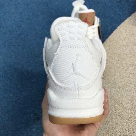 Air Jordan 4 Pure White - Image 3
