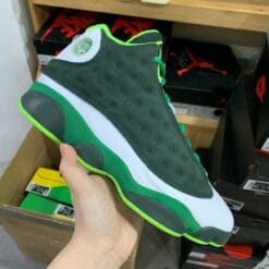 Air Jordan 13 Oregon Ducks Green