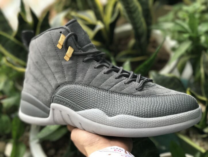 Air Jordan 12 Suede Dark Grey